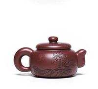Afternoon Tea Set Chinese Tea Pot Kung Fu Set Handmade Yixing Clay Teapot Raw Mineral Mud Dragon Blood Sand 280ml Tea Sets