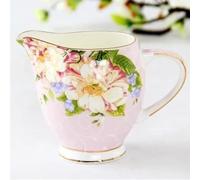 Afternoon Tea Set European Bone China Milk Pitcher Style Coffee Set Fashion Household Ceramic Tea Jug Service Cup Tea Sets(D)