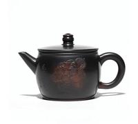 Afternoon Tea Set Handmade Ball Hole Filter Tea Pot Large Diameter Kettle Zisha Set 240ml Traditional Yixing Purple Clay Teapot Master Tea Sets