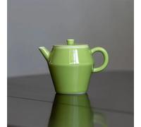 Afternoon Tea Set Household Small Tea Kettle Kung Fu Set Green Glaze Ceramic Teapot Maker Single Pot with Filter Hole 100ml Tea Sets(A)