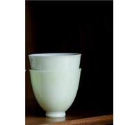 Afternoon Tea Set Kung Fu Puer Tea Set Drinkware 45ml 2pc/Set Pure Hand-Painted Fog Green Ceramic Sunny Cup Sample Small Fresh Host Tea Sets