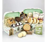 Afternoon Tea Treats Gift Hamper - a luxury selection of foods - Teas Scones Pastries Cakes Hot Chocolate