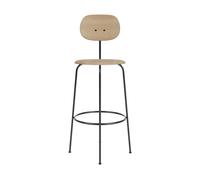 Afteroom Plus Bar Stool H106 Black/ Natural Oak
