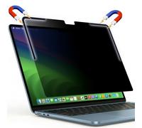 Afterplug Removable Magnetic Privacy Screen Filter for MacBook Air 15.3 Inch (M2/M3/M4/M5, 2023-2026), L-Shaped Strips for Secure Attachment, Anti-Glare & Blue Light Blocking