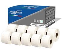Aftertech 10x 11356 41x89mm Compatible Adhesive Labels Rolls (300 Labels/roll = 3000 Total) for Dymo LabelWriter Seiko SLP LabelWriters Printers S0722560 10x11356
