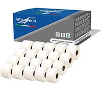 Aftertech 20x 11356 41 x 89 mm Compatible Adhesive Labels Rolls (300 Labels/Roll = 6000 Total) for Dymo LabelWriter Seiko SLP Printer Labeling Machines S0722560 20 x 11356