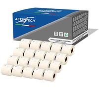 Aftertech 20x 99015 54 x 70 mm Compatible Adhesive Labels Rolls (320 Labels/Roll = 6400 Total) for Dymo LabelWriter Seiko SLP Printer Labeling Machines S0722440 20 x 99015