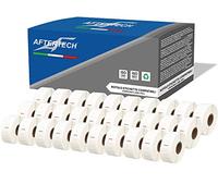 Aftertech 30x 11352 25 x 54 mm Compatible Adhesive Labels Rolls (500 Labels/Roll = 15000 Total) for Dymo LabelWriter Seiko SLP Printer Labeling Machines S0722520 30x11352