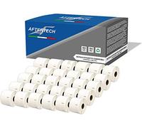 Aftertech 30x 11354 57x32mm Compatible Adhesive Label Rolls (1000 Labels/roll = 30000 Total) for Dymo LabelWriter Seiko SLP labelmakers Printers S0722540 30x11354