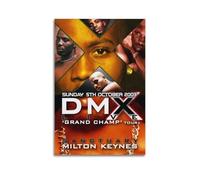 AFTFHTYJK DMX Print Album Cover Signed Limited, Music Album Cover,Pop Hip Hop Rap Singer Star Music Poster Aesthetic Canvas Wall Art for Girl And Boy Teens Dorm Decor 08x12inch(20x30cm) Unframe-style