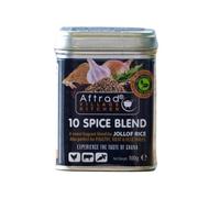 Aftrad Village Kitchen 10 Spice Blend 100g - A natural Spice Blend of West African Origin. Great for Jollof rice, poultry, meat and vegetables. (Pack of 3)
