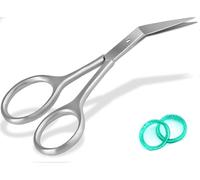 AFTREN Professional Micro Teeth Nail Cuticle Angled Nail Clippers Foot Care J2 Stainless Steel 4.5 Inch Toenail Nippers for Kids and Men Women Nails