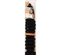 Aftress Deep Twist Bulk hair Color 1 jet black (Braiding & Crochet) (1B)