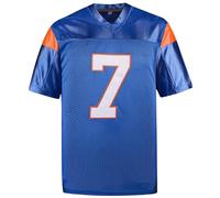 Afuby Moran Football Jersey, Mountain State 7 Alex Moran Jerseys Blue White S-XXXL