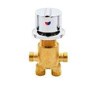 AFUDER Bath Mixer Shower Taps Bathroom Faucet Cold Hot Water Solid Brass Mixing Valve Tap Hole Leaf Handle Bathtub Faucet Mixer