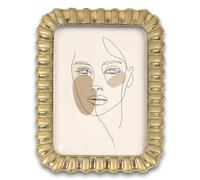 Afuly 7x5 Photo Frame Gold Vintage Ornate 5x7 Picture Frame Victorian Style