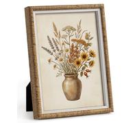 Afuly 7x5 Photo Frame Wooden Rustic 5x7 Picture Frames
