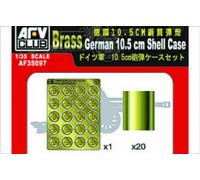 Afv Club 35097 - 1/35 German 10.5cm Shell Case (Brass) - New
