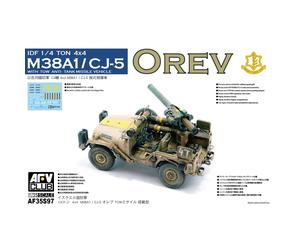 AFV Club AF35S97 IDF M38A1/CJ-5 Orev _ton 4x4 1:35 Model Kit