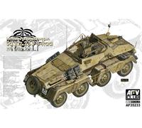 Unbekannt AFV Club AF35233 Model Kit Special Automotive 233 8 75 cm Gun Heavy Armoured Direct-Action Reconnaissance Vehicle Wheel