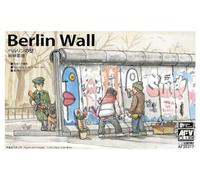 AFV Club AFV35317 Berlin Wall (3 Units Wall Set) 1:35, Multi-Coloured