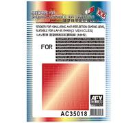 AFV CLUB AFVAC35018-1/35 Sticker for Simulating Anti-Reflection Coating Lens