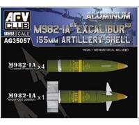 AFV Club AG35057 1:35th scale Aluminum M982-IA "Excalibur" 155mm Artillery Shell