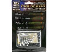 AFV Club Artillery Shells for 1:35 Scale Model Kits PGK Series 155mm Pack of 10