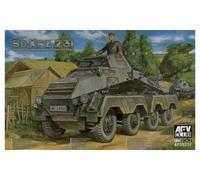 AFV Club Early Type German Sd.Kfz. 231 8 Wheel Armoured Car - 1:35 Plastic Kit by