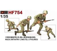 AFV Club Hobby Fan HF754 1:35th scale ROC Infantry (1960-1970) (2 Figures)