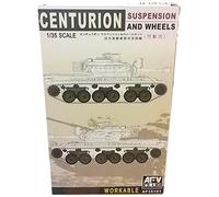 AFV Club Suspension & Wheels Conversion Kit for Centurion Tank - 1:35 Plastic Kit by
