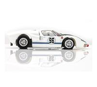 AFX 22057 Mega-G+ Ford GT40 Mark II #96 White/Black HO Scale Car Slot