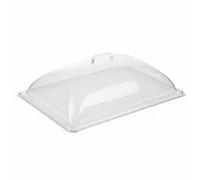 AFXGUSD Acrylic Dining Cover Clear Dome Table Plate Food Sturdy Build Protects from Dust Easy Visibility Suitable for Picnics Home Service, 62x43x16cm