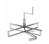 AFXGUSD Commercial Pancake Maker Manual Batter Spreader Stainless Steel Pancake Spreading Tool Hand Operated Crepe Spreader Suitable for Food Stall