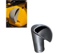 AFXYGYFAE Rear Exhaust Port Compatible With DeWalt DCV581H | Redirects Exhaust Air, Durable Plastic Construction, Easy Tool-Free Installation(Grey)