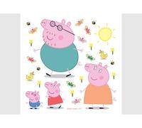 AG Design AG Design ADKS 3832 Peppa Pig Classic Children's Room Wall Stickers, Wall Sticker, Boy Decoration, 30 x 30 cm