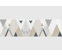 AG Design AWB 8446 Self-Adhesive Border Marble and Wood, Waterproof Decoration for Walls, Furniture, Wallpaper, Wall Coverings and Doors, Film, Width 500 cm x Height 13.8 cm