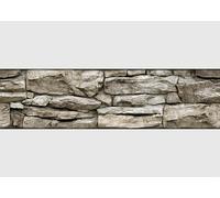 AG Design AWB 8474 Self-Adhesive Border Stone Masonry Waterproof Decoration for Walls, Furniture, Wallpaper, Wall Cladding and Doors, Film, Width 500 cm x Height 13.8 cm