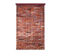 AG DESIGN Curtains, 3D Photo Print, Light, 100% PES, Multi-Colour, 140 x 245 cm