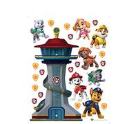 AG Design Paw Patrol Large Station Decorative Stickers for Walls, Furniture and Interior of a Nursery 65 x 85 cm DK 2322, Phthalate free, Multicoloured, 65 cm x 85 cm