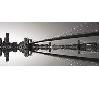 AG DESIGN FTNH 2703 Non Woven 1 Part Bridge Giant Wall Poster, Multi-Colour, 202 x 90 cm