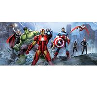 AG Design Marvel Avengers Paper Photomurals, 202 x 90 cm, Multi-Colour