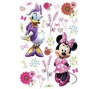 AG Design Minnie and Daisy in Flowers Disney Decorative Stickers for Walls, Furniture and Interior of a Child's Room 42.5 x 65 cm, DK 1736, Multi-Colour, 5 x 65 cm
