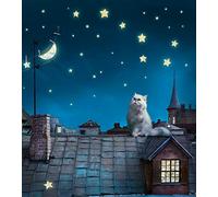 AG DESIGN Night Life Giant Wall Poster, Non Woven, Multi-Colour, 180 x 202 cm