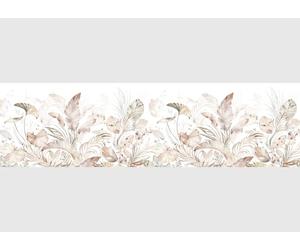 AG Design Self-Adhesive Border, Kitchen, Living Room, Wall Sticker, Multicoloured, 500 x 13.8 cm, AWB 8294