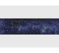 AG Design Self-Adhesive Border Universe, AWB 8452, Waterproof Decoration for Walls, Furniture, Wallpaper, Wall Coverings and Doors, Film, Width 500 cm x Height 13.8 cm