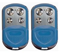 AG MATIC Garage Door Remote Control for CHAMBERLAIN LIFTMASTER | 4180E | 4182E | 4183E | 4185E | Billion Code 418MHz. (Blue Pack of 2)