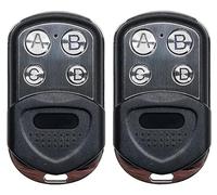 AG MATIC Garage Door Remote Control for CHAMBERLAIN LIFTMASTER | 4180E | 4182E | 4183E | 4185E | Billion Code 418MHz. (Black Pack of 2)