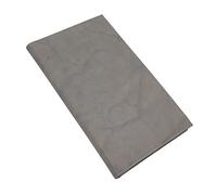 AG Wallets 20 Card Napa Leather Wallet for Men - Slim Long RFID Credit Card Holder with 2 Bill Compartments & ID Window - Large Capacity Full Grain Leather Bifold Wallet, Grey, Long Wallet