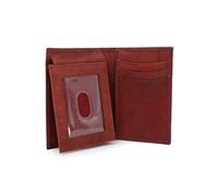 AG Wallets Cowhide Leather L Fold Wallet for Men - Slim Wallet with RFID Protection - 100% Genuine Leather Wallet - Compact & Stylish Bifold Wallet with 7 Credit Card Slots, 1 Bill Slot, 1 ID Window,